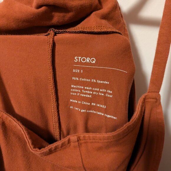 Storq Anytime Overalls Maternity size 3 medium in cinnamon - Picture 7 of 7